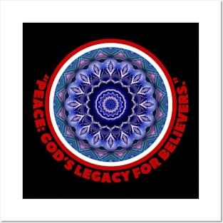 PEACE: GOD'S LEGACY FOR BELIEVERS. Posters and Art